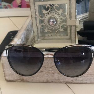 BVLGARI AITHENTIC CAT EYE SUNGLASSES WITH STONES